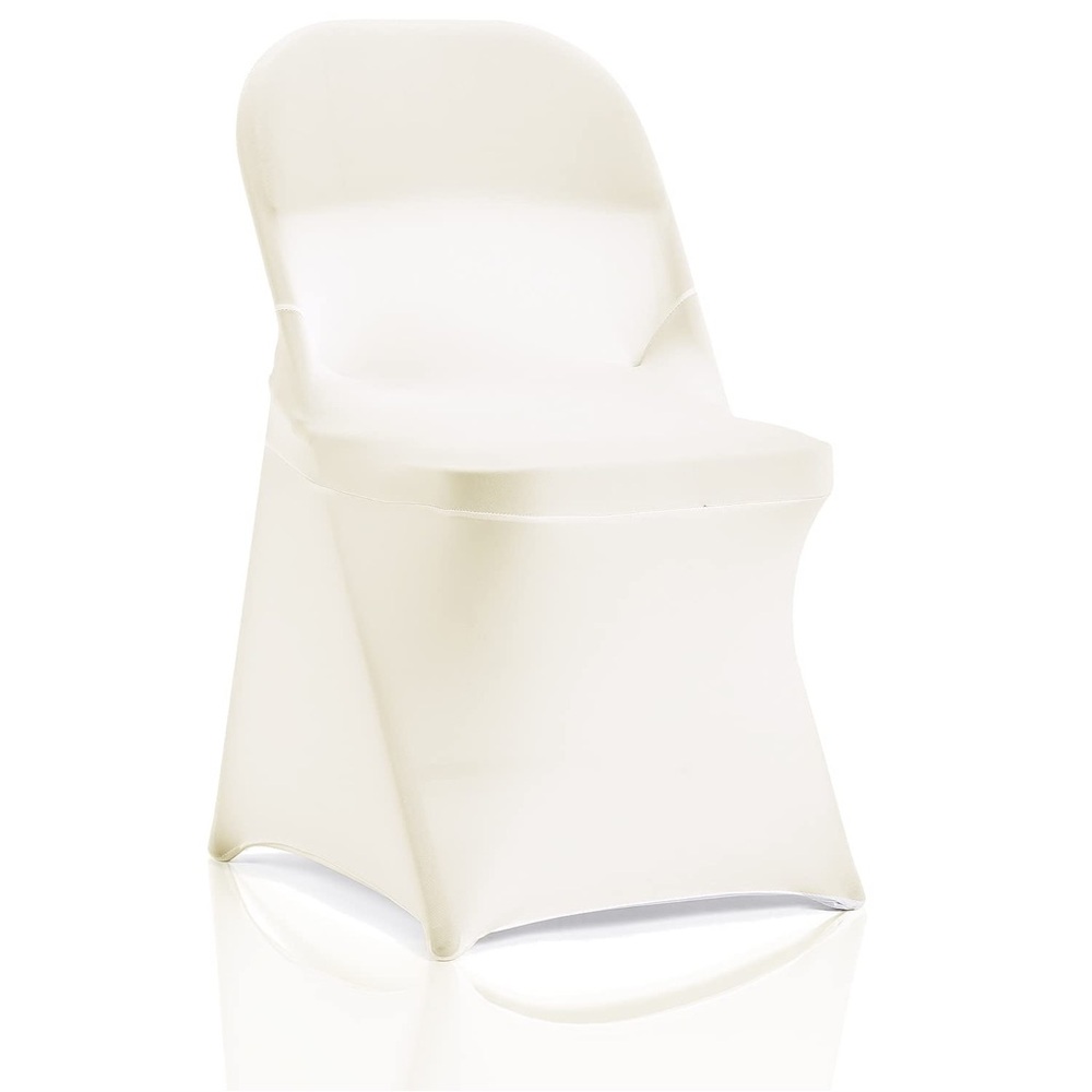 Used 12 Stretch Spandex Folding Chair Covers